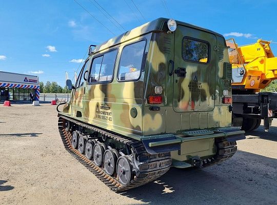 Гусеничный вездеход ЗЗГТ-3409 «Бобр»